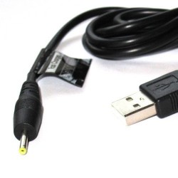 Cable chargeur AC secteur USB imobile 2,5x0,8mm pour Android Tablette PC [PC]
