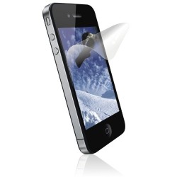 Xqisit Pack de 3 Film de protection d'écran pour iPhone 4
