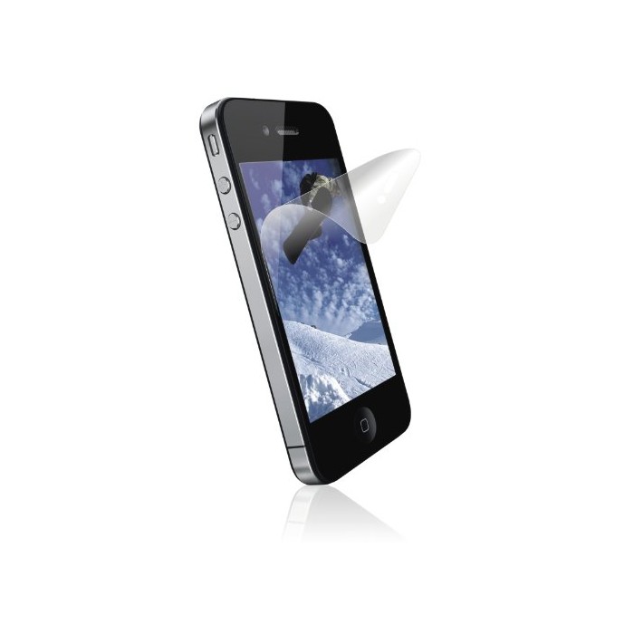 Xqisit Pack de 3 Film de protection d'écran pour iPhone 4