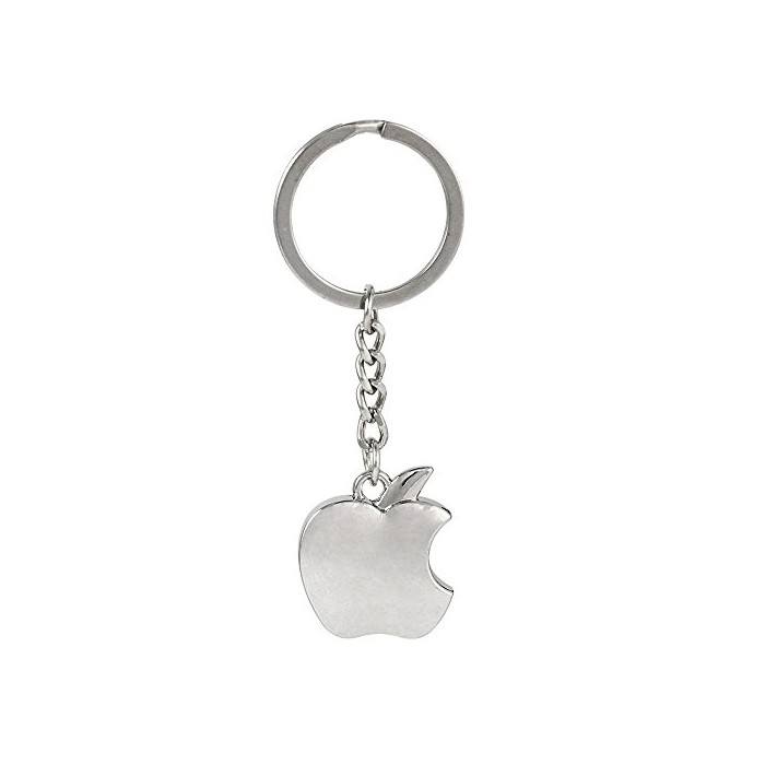 Porte-Clef en Acier Inoxydable - Steve Jobs Apple