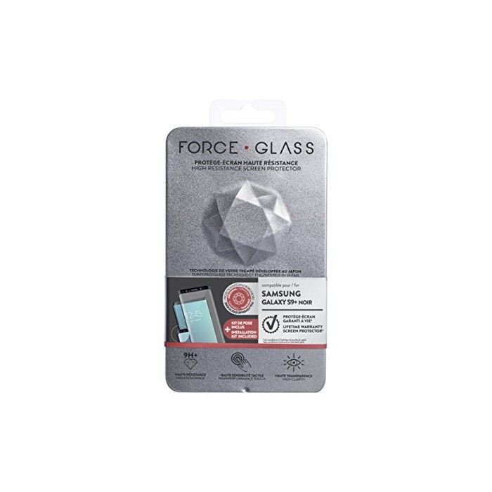 Force Case Kit de Protège-écran en Verre Trempé pour Samsung Galaxy S9+